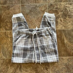 Aerie Snowed In Fleece Jogger Grey Size Medium